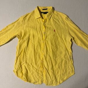 Ralph Lauren Sport Yellow Shirt